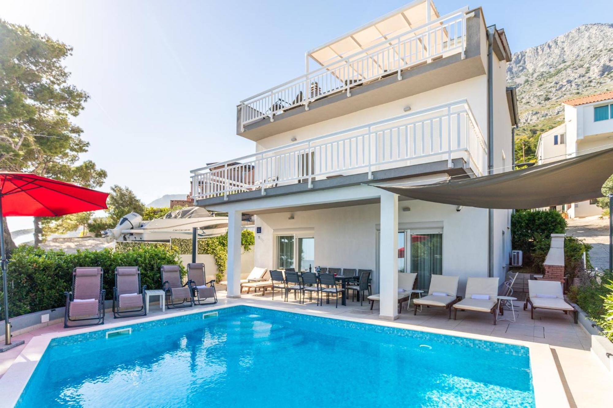 Magnificent Villa With Pool, Hot Tub, Sea View, Sauna Mimice Exterior foto